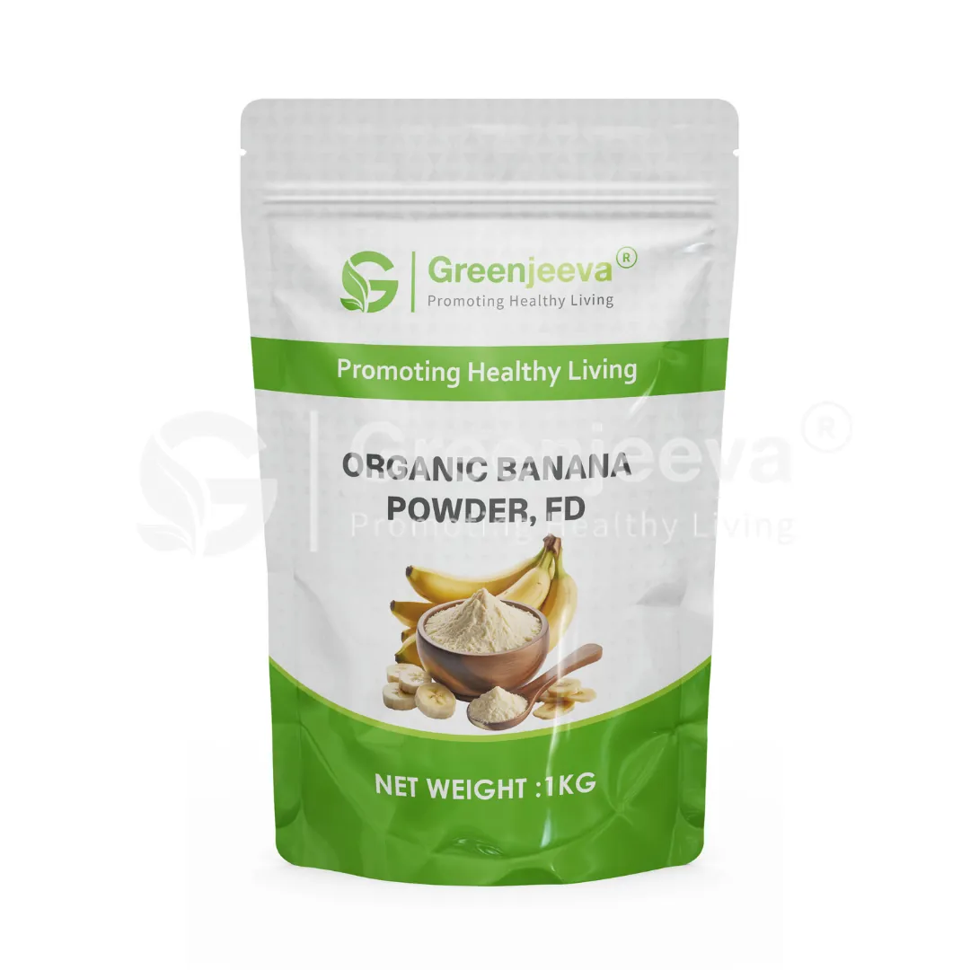 Organic Banana Powder, FD Pouch Organic Banana Powder, FD Pouch